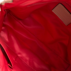 Coach Multicolor Canvas and Patent Leather Stamped C Tote