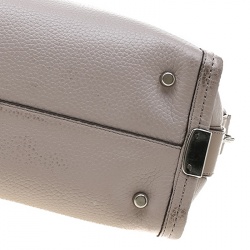 Pre Owned Coach Grey Leather Swagger 27 Tote