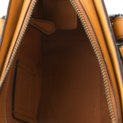 Coach Mustard Leather Swagger 20 Tote