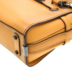 Coach Mustard Leather Swagger 20 Tote