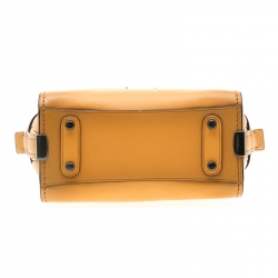 Coach Mustard Leather Swagger 20 Tote