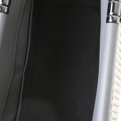 Pre Owned Coach Grey Quilted Leather Grace Satchel