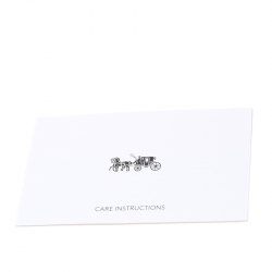 Pre Owned Coach Navy Blue Leather Slim Envelope Wallet 