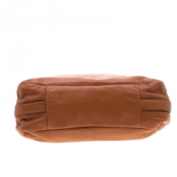 Pre Owned Coach Tan Leather Madison Maggie Hobo