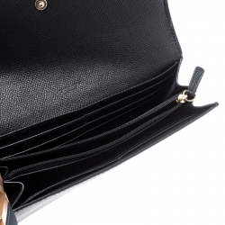 Coach Brown Signature Coated Canvas Slim Envelope Wallet