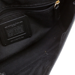 Coach Black Leather Ruby Crossbody Bag