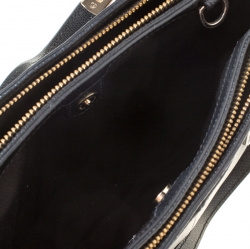 مملوكة مسبقًا Coach Black Leather Double Zip Tote   