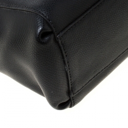 مملوكة مسبقًا Coach Black Leather Double Zip Tote   