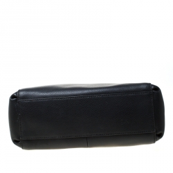 مملوكة مسبقًا Coach Black Leather Double Zip Tote   