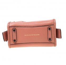 Coach Peach Leather Crossbody Bag