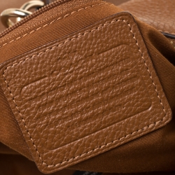Pre Owned Coach Tan Leather Sofia Satchel