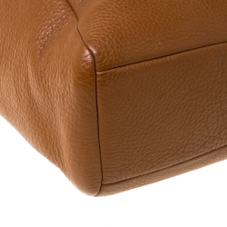 Pre Owned Coach Tan Leather Sofia Satchel