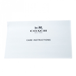 Pre Owned Coach Beige/Brown Signature Canvas and Leather Edie 31 Satchel