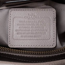 Pre Owned حقيبة كوتش كاري أول جلد بيج