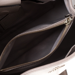 Pre Owned حقيبة كوتش كاري أول جلد بيج