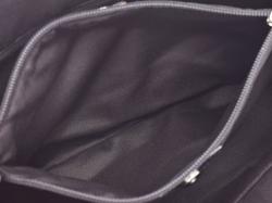 Coach Black Signature Canvas Stripe Shoulder Bag