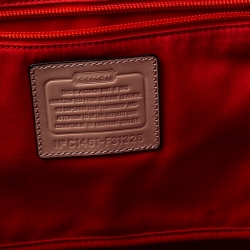 مملوكة مسبقًا Coach Tri Color Leather Shopper Tote