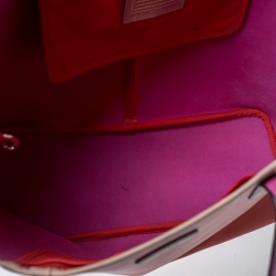 مملوكة مسبقًا Coach Tri Color Leather Shopper Tote