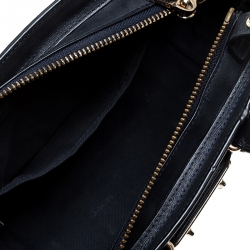 Pre Owned Coach Navy Blue Leather Swagger 20 Tote