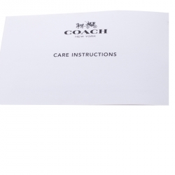 Pre Owned Coach Off White Leather Nomad Fringe Hobo