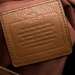 Pre Owned Coach Brown Leather Edie Shoulder Bag