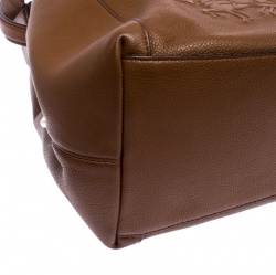 Pre Owned Coach Brown Leather Edie Shoulder Bag