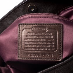 Coach Brown Signature Canvas Edie 31 Shoulder Bag