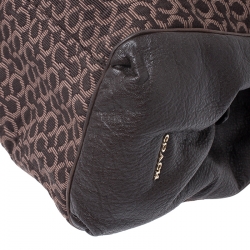 Coach Brown Signature Canvas Edie 31 Shoulder Bag