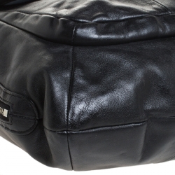 Pre Owned Coach Black Leather Kristin Shoulder Bag