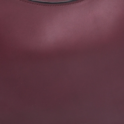 Pre Owned Coach Burgundy Leather Nomad Hobo