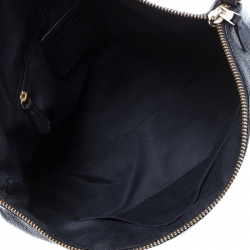 Pre Owned Coach Black Leather Kenley Satchel 