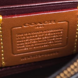 Pre Owned حقيبة كوتش 1941 جلد أسود تي روز بسلسلة