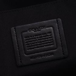 Coach Black/Gray Signature Canvas Tote