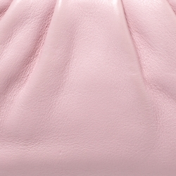 Coach Pink Leather Small Wristlet Clutch 