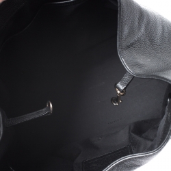 Pre Owned Coach Black Leather Edie Tote