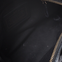 Coach Brown Signature Coated Canvas and Leather Mini Bennett Satchel