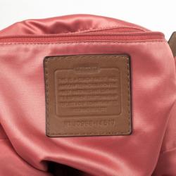 Pre Owned Coach Brown Peyton Signature Hobo