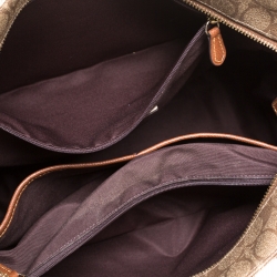 Coach Brown Signature Canvas Baby Diaper Bag