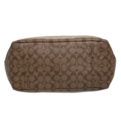 Coach Brown Signature Canvas Baby Diaper Bag