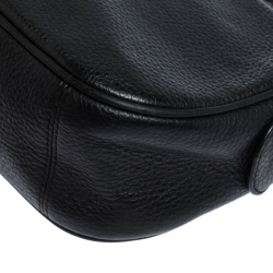 Pre Owned Coach black Leather Isla Chain Crossbody Bag