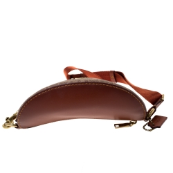 Coach Beige Signature Coated Canvas and Leather Belt Bag