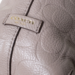 مملوكة مسبقًا Coach Beige Leather Small Madison Kelsey Satchel