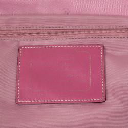 Pre Owned Coach Signature Monogram Hobo Bag