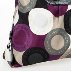 Pre Owned Coach Ashley Snaphead Carryall Tote