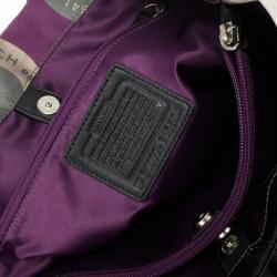 Pre Owned Coach Ashley Snaphead Carryall Tote