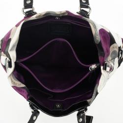 Pre Owned Coach Ashley Snaphead Carryall Tote