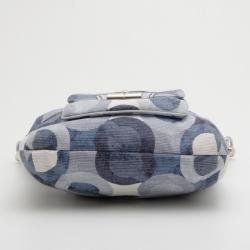 Pre Owned Coach Kristin Graphic Op Art Hobo