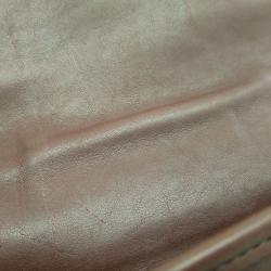 Pre Owned Coach Brown Leather Flap Bag