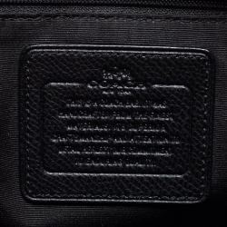 Pre Owned Coach Brown Signature Coated Canvas and Leather Mini Sierra Satchel