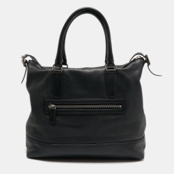 Pre Owned Coach Black Legacy Leather Rory Tote